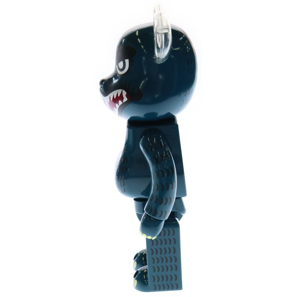 MEDICOM TOY(メディコムトイ) BE@RBRICK ×ゴジラ 60周年記念 400% ベアブリック 人形 フィギュア ネイビー