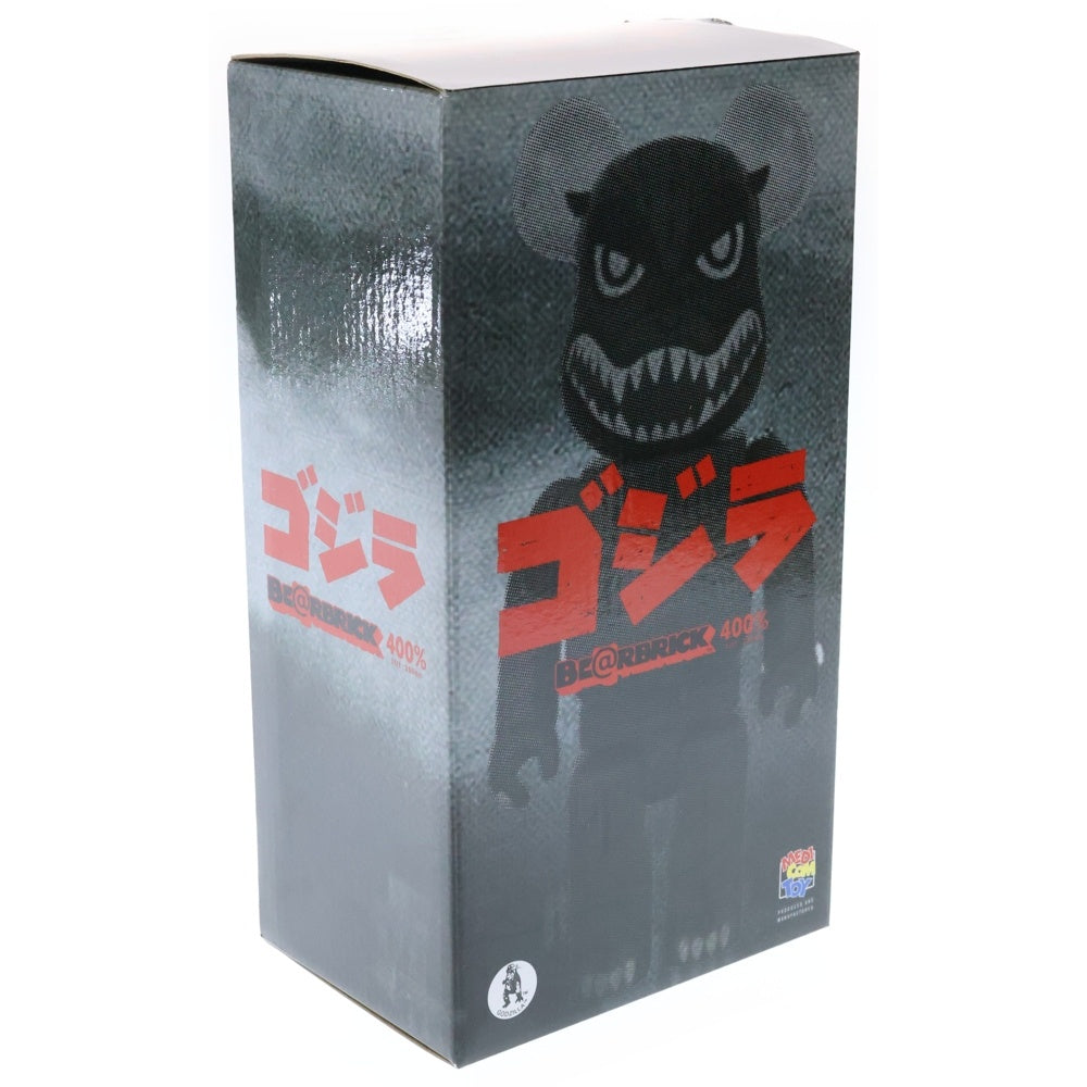 MEDICOM TOY(メディコムトイ) BE@RBRICK ×ゴジラ 60周年記念 400% ベアブリック 人形 フィギュア ネイビー