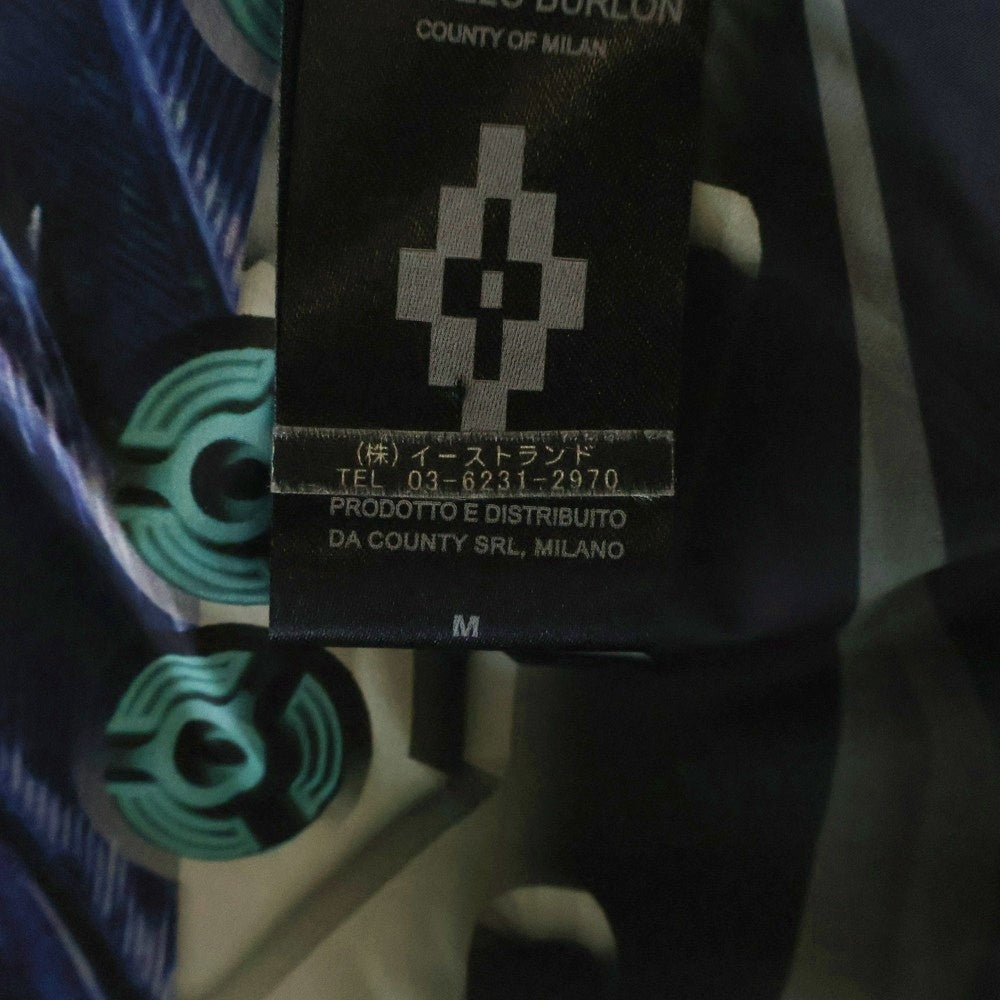 MARCELO BURLON(マルセロバーロン) Nylon Jacket ナイロン ジップアップジャケット マルチ