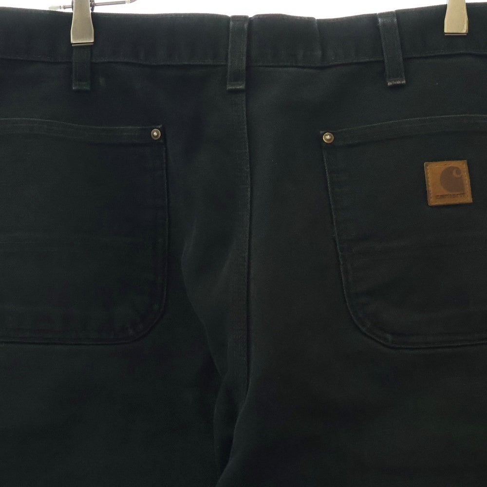 CARHARTT(カーハート) USA製 ダブルニー カーペンター ワークロングパンツ ブラック B-136
