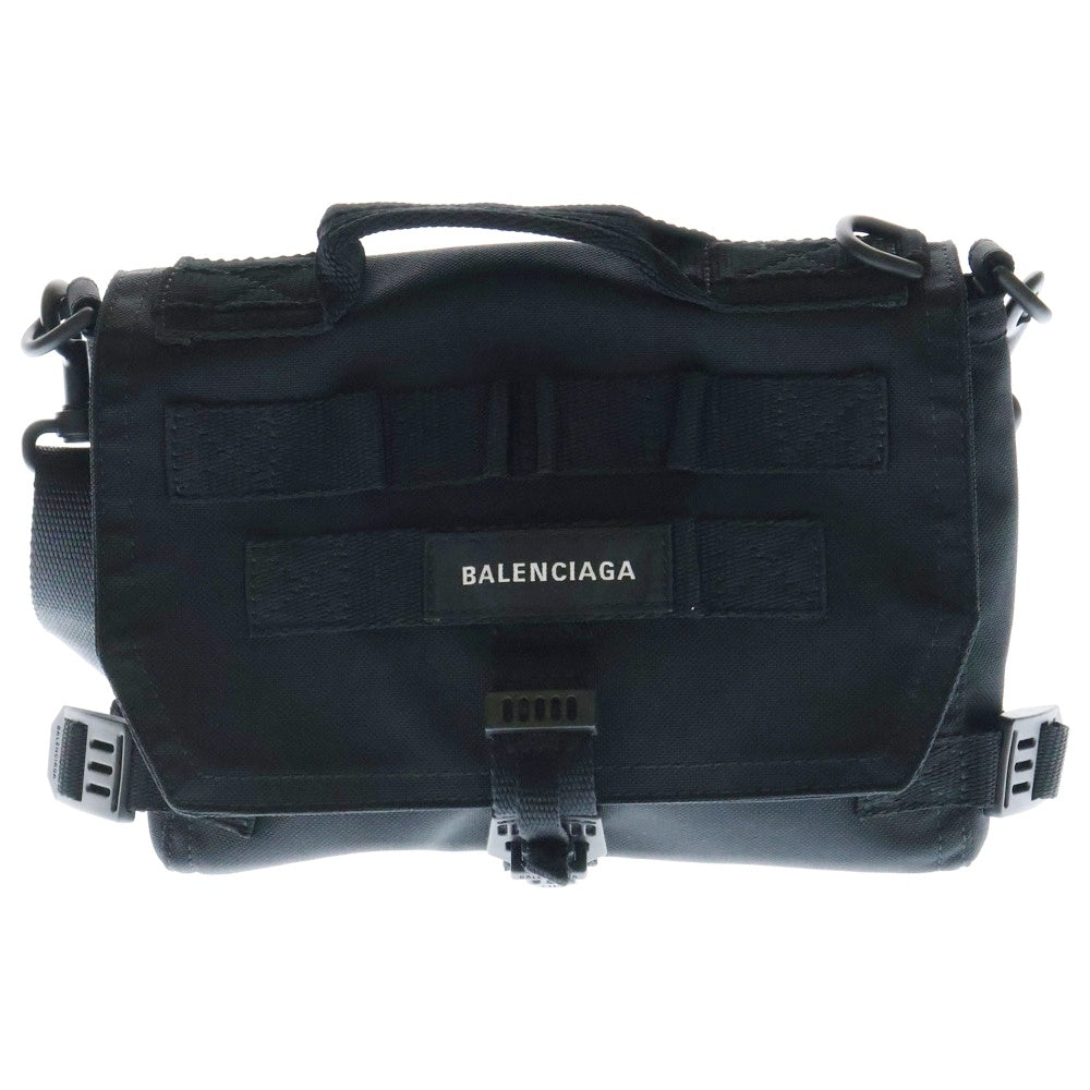 BALENCIAGA(バレンシアガ) 23AW ARMY MESSENGER S アーミー 2WAY メッセンジャーバッグ ショルダーバッグ ハンドバッグ ブラック 656106