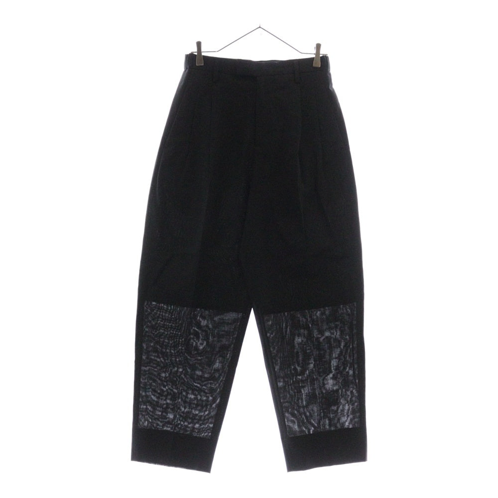IRENISA(イレニサ) 25SS TWO TUCKS TAPERED TROUSERS ツータック テーパード トラウザーズ スラックスパンツ グレー IH-25SS-P039-NDC