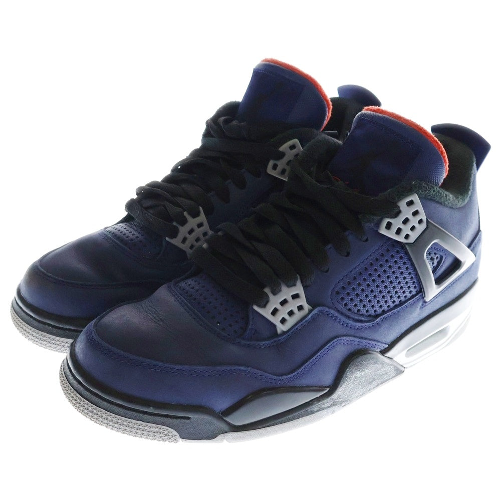 NIKE(ナイキ) AIR JORDAN 4 RETRO WNTR エアジョーダン4 ウィンター ローカットスニーカー ネイビー US7.5/25.5cm CQ9597-401