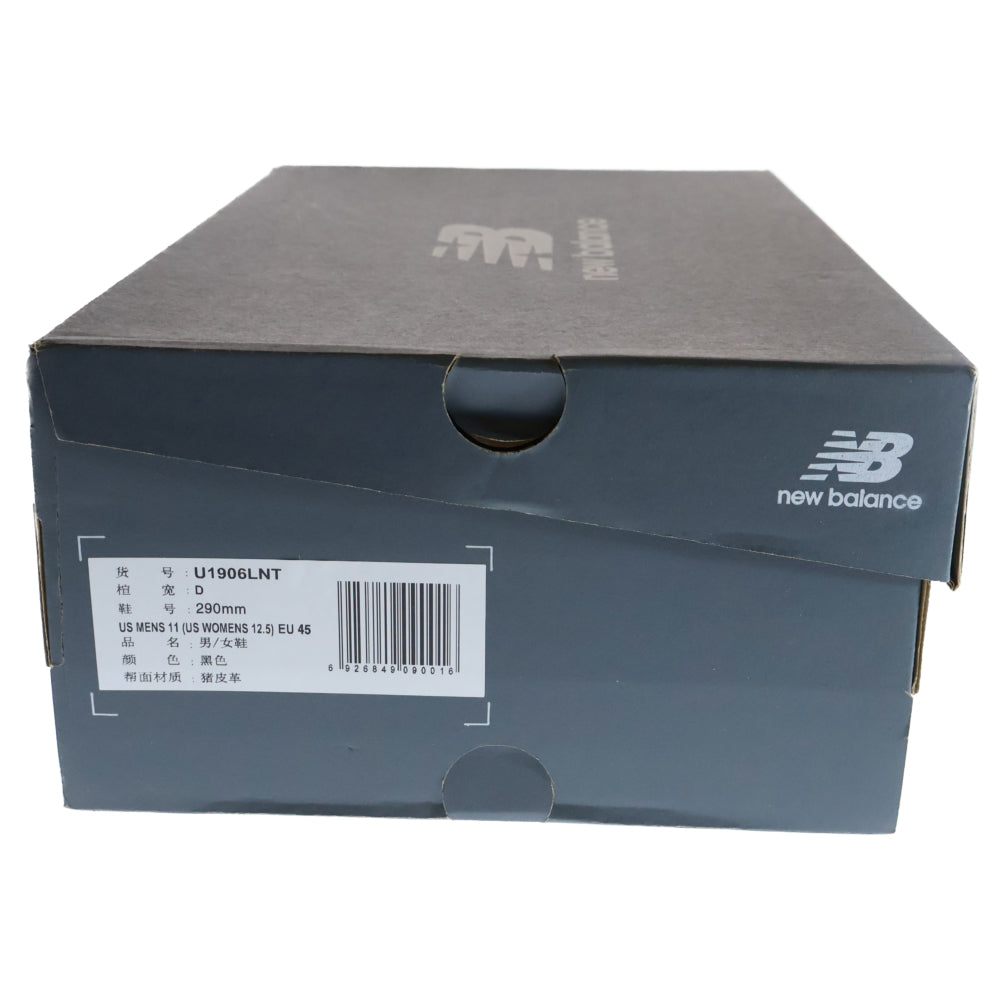 New Balance(ニューバランス) U1906LNT BLACK SUEDE ブラックスウェード ローカットスニーカー ローファー ブラック US11/29cm