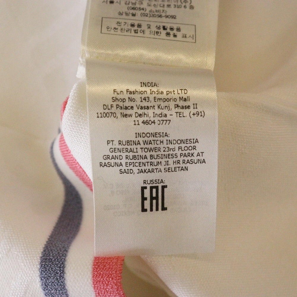 FENDI(フェンディ) 23AW Dark Pink Viscose Blend Mini Dress ロゴ総柄 ニットワンピース ホワイト レディース FZDA98