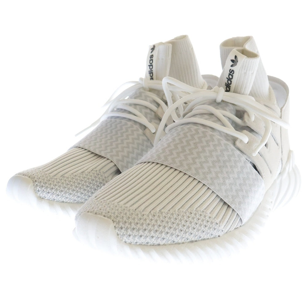 adidas(アディダス) TUBULAR DOOM PK チュブラー ドゥーム ミッドカットスニーカー ホワイト US9/27cm S80509