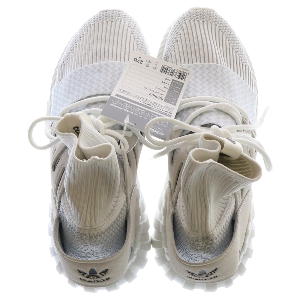 adidas(アディダス) TUBULAR DOOM PK チュブラー ドゥーム ミッドカットスニーカー ホワイト US9/27cm S80509