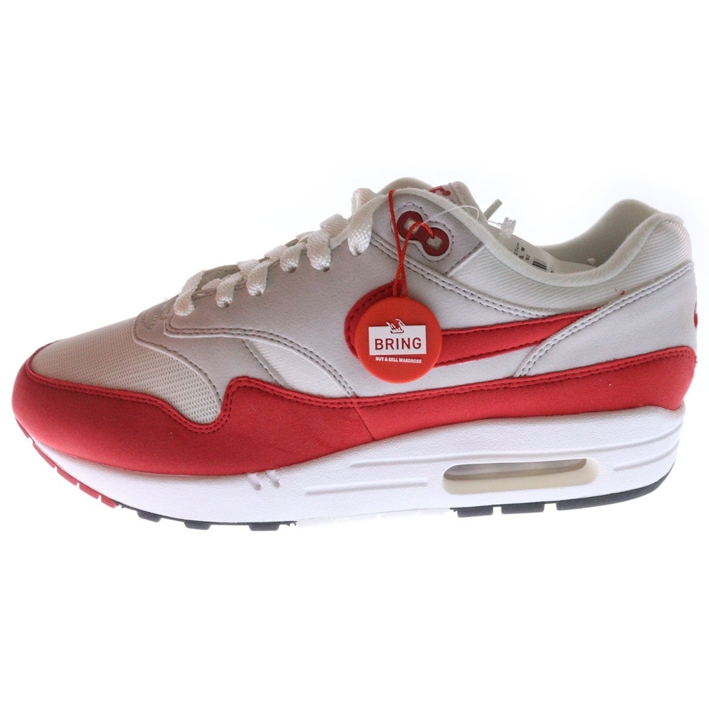 NIKE(ナイキ) AIR MAX 1 ANNIVERSARY エアマックス1 アニバーサリー ローカット スニーカー ホワイト/ブレッド US9/27cm 908375-103