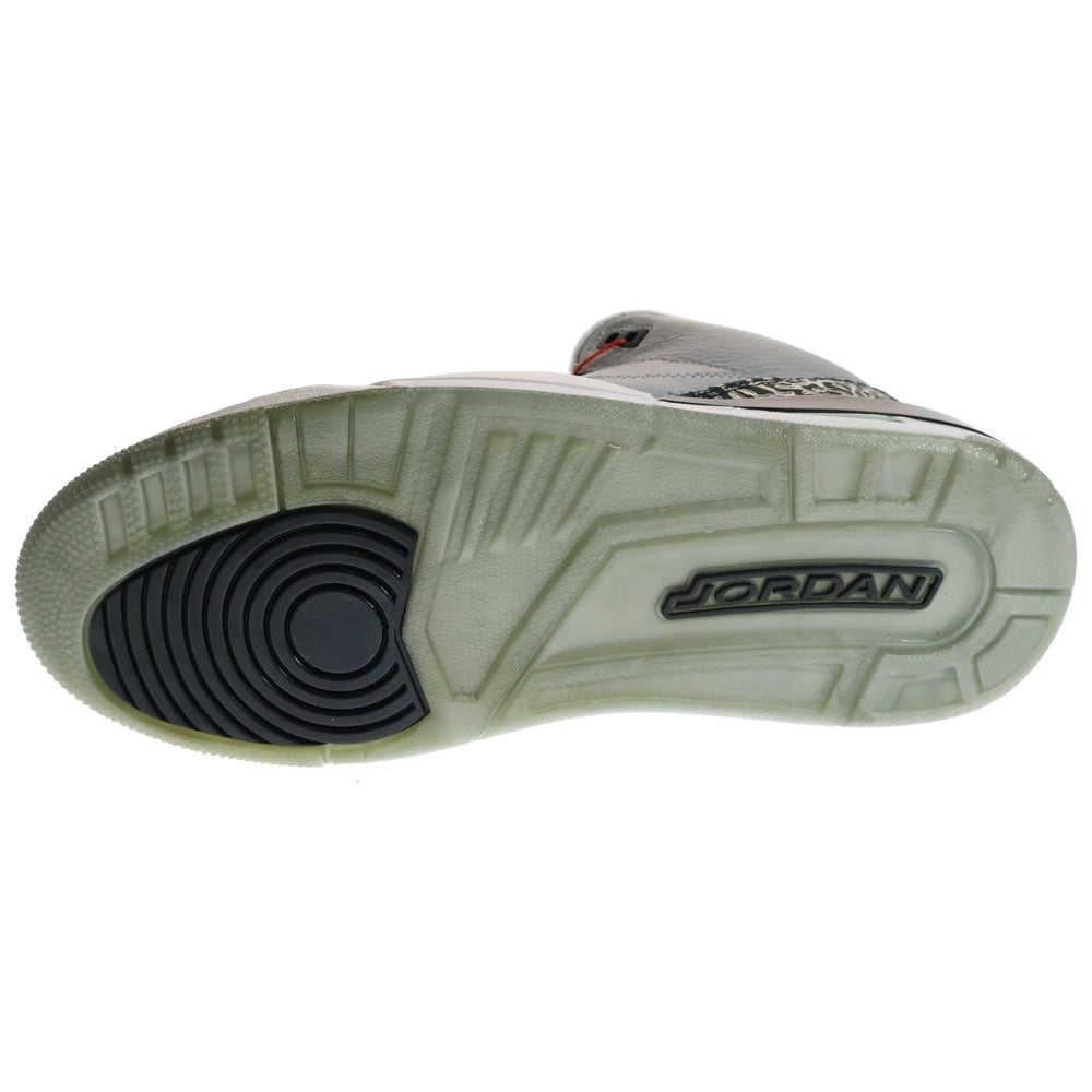NIKE(ナイキ) AIR JORDAN 3 RETRO WOLF GREY エアジョーダン 3 レトロ ハイカットスニーカー グレー US9.5/27.5cm 136064-004