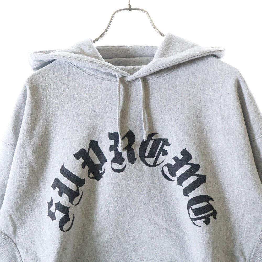 SUPREME(シュプリーム) 24AW Printed Arc Hooded Sweater プリンテッド アーチロゴ スウェットプルオーバーパーカー グレー