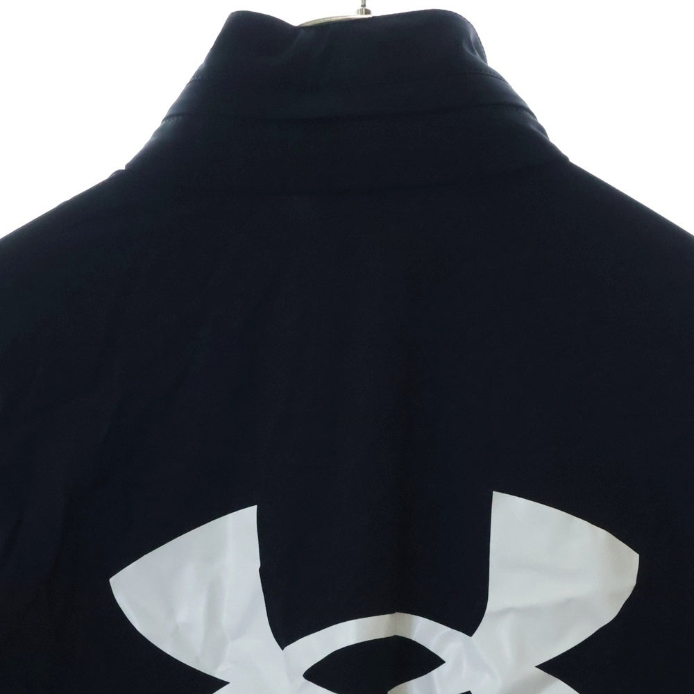 BALENCIAGA(バレンシアガ) 25SS ×UNDER ARMOUR Windbreaker アンダーアーマー バックロゴ ウィンドブレーカー トラックジャケット ブラック 814127 TQO35