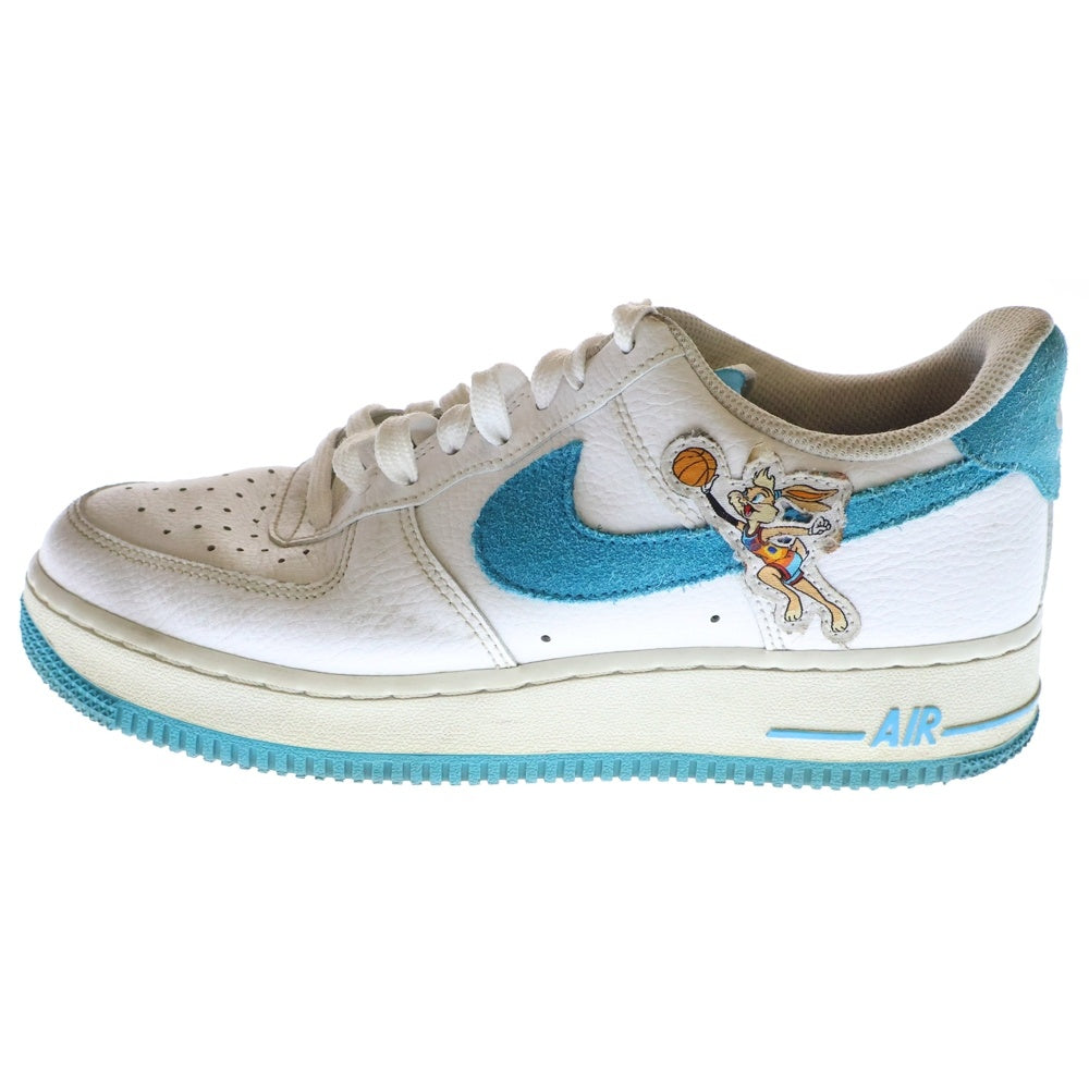 NIKE(ナイキ) AIR FORCE 1 07 SPACE PLAYERS エアフォース1 レースアップローカットスニーカー スペースプレイヤーズ ホワイト/ブルー DJ7998-100 US7.5/25.5cm
