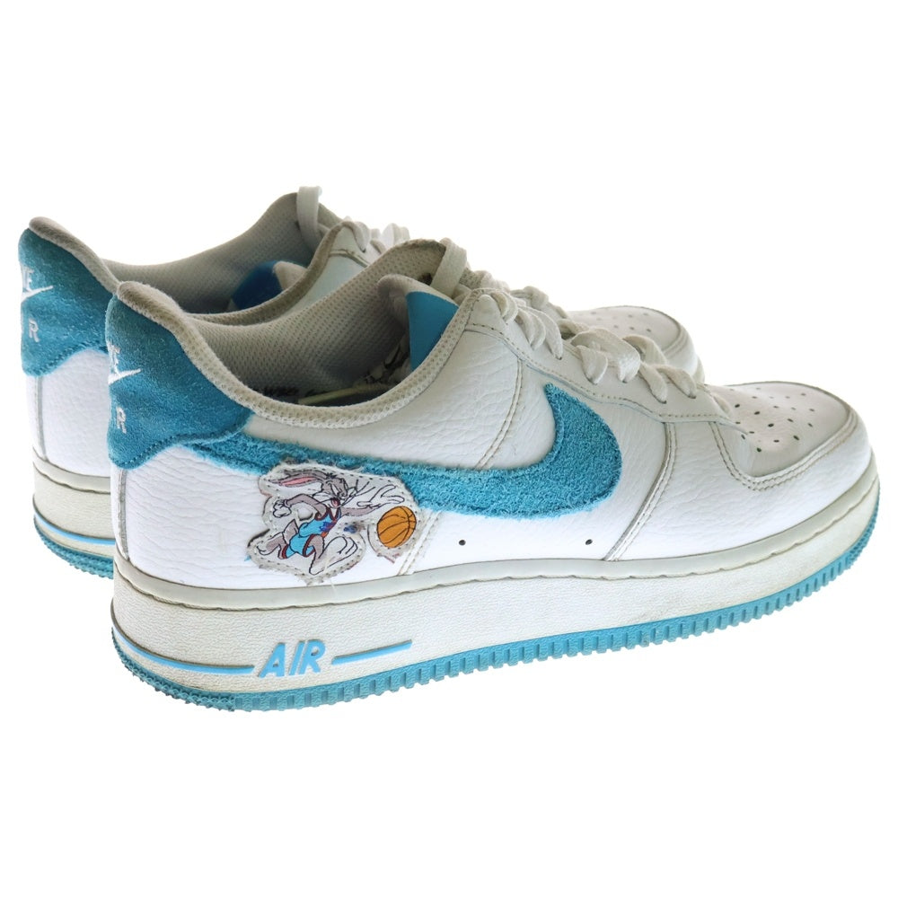 NIKE(ナイキ) AIR FORCE 1 07 SPACE PLAYERS エアフォース1 レースアップローカットスニーカー スペースプレイヤーズ ホワイト/ブルー DJ7998-100 US7.5/25.5cm