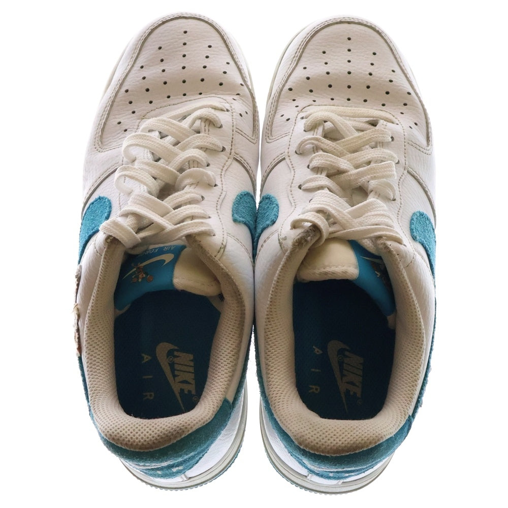 NIKE(ナイキ) AIR FORCE 1 07 SPACE PLAYERS エアフォース1 レースアップローカットスニーカー スペースプレイヤーズ ホワイト/ブルー DJ7998-100 US7.5/25.5cm