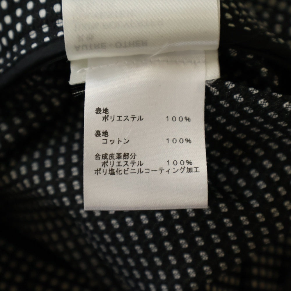 LOUIS VUITTON(ルイヴィトン) 22AW フェイクパール装飾 ドット総柄 2タック ワイド ロング パンツ ブラック RW222B RT3 FNPX98 レディース