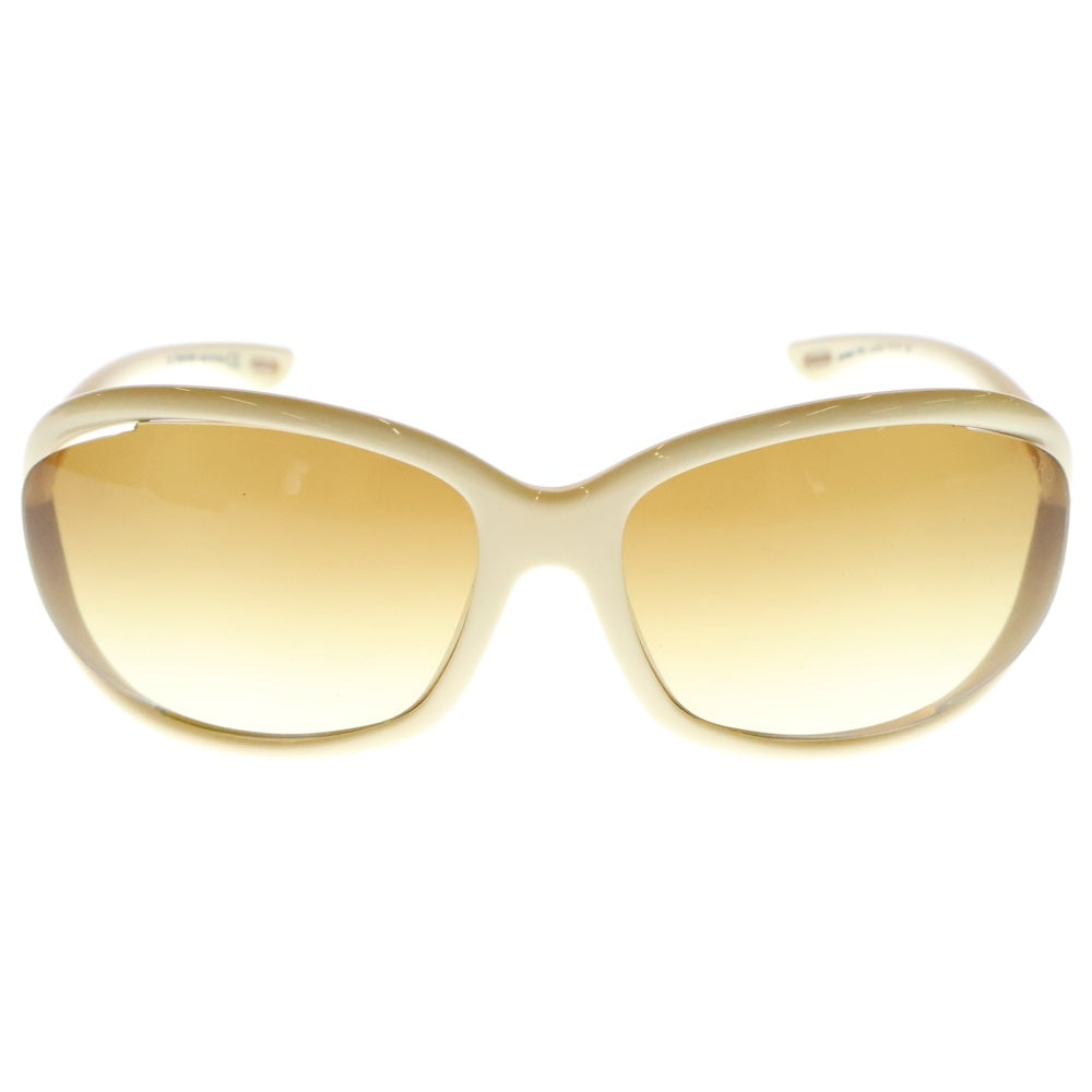 TOM FORD(トムフォード) Jennifer ジェニファー ラウンドフレームサングラス アイウェア メガネ アイボリー TF8 レディース