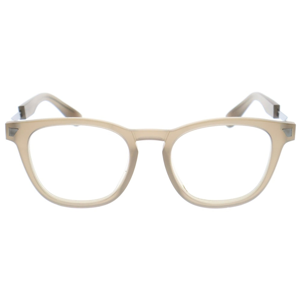 Maison Margiela(メゾンマルジェラ) ×MYKITA マイキータ スクエア アイウェア 眼鏡 ブラウン MMRAW012
