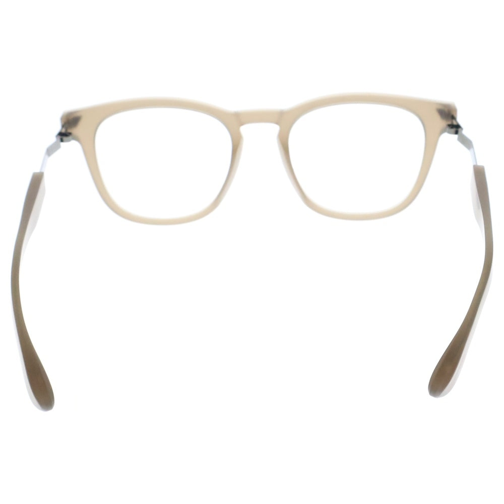 Maison Margiela(メゾンマルジェラ) ×MYKITA マイキータ スクエア アイウェア 眼鏡 ブラウン MMRAW012