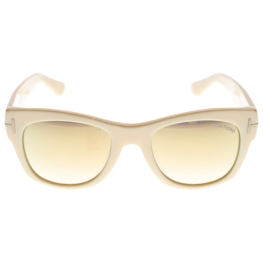 TOM FORD(トムフォード) Cary キャリー ウェリントン フルフィット サングラス アイウェア メガネ アイボリー TF58-F