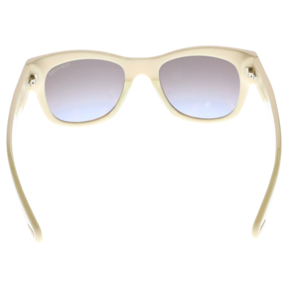 TOM FORD(トムフォード) Cary キャリー ウェリントン フルフィット サングラス アイウェア メガネ アイボリー TF58-F