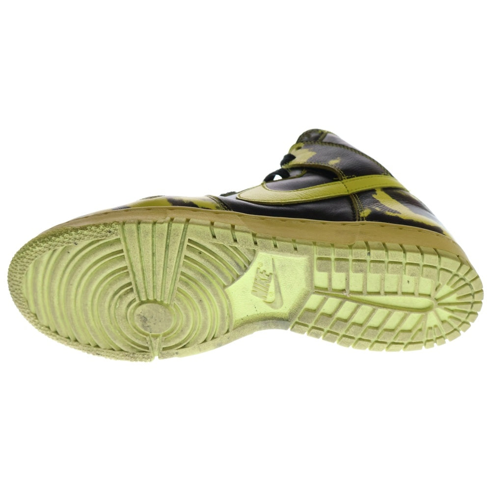 NIKE(ナイキ) DUNK HI 1985 SP YELLOW ACID WASH ダンク ハイカットスニーカー アシッドウォッシュ ブラック/イエロー US8.5/26.5cm DD9404-001
