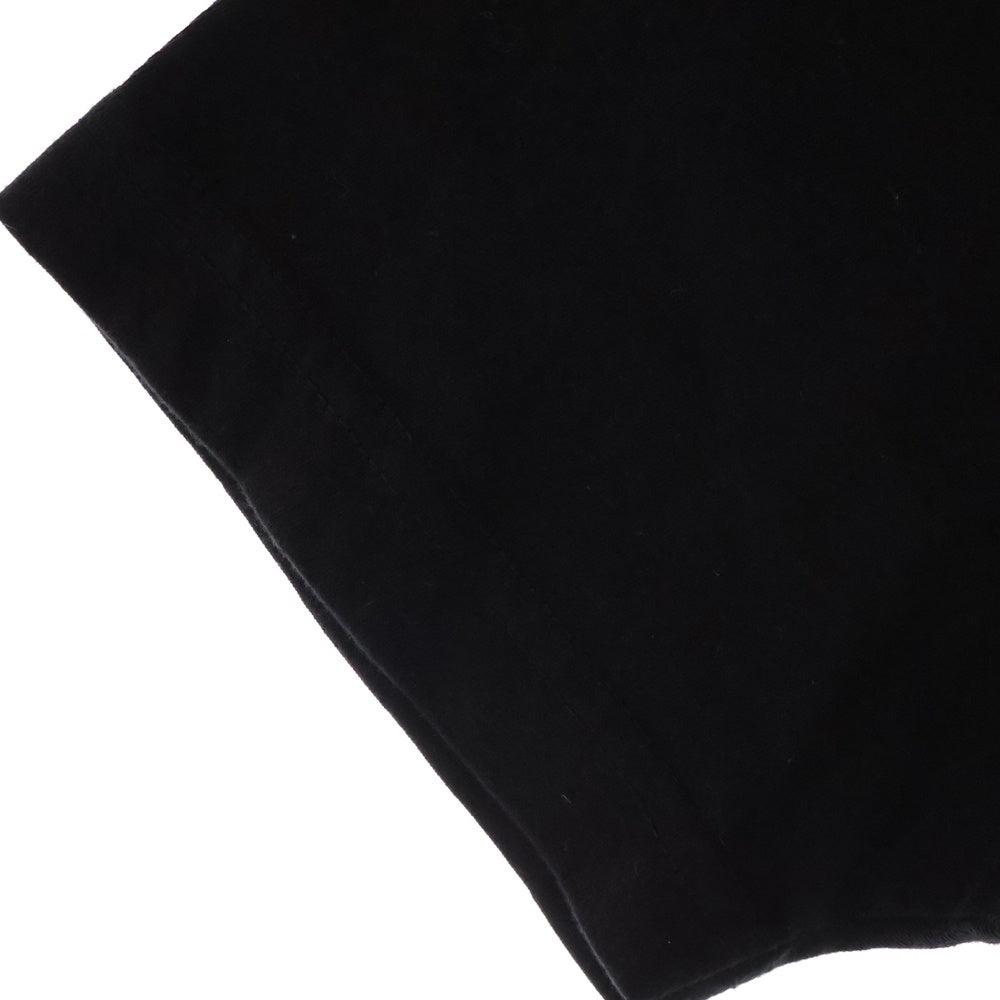 CHROME HEARTS(クロムハーツ) CH T-SHRT 1 ネックロゴプリント半袖Tシャツ ブラック/ブラウン
