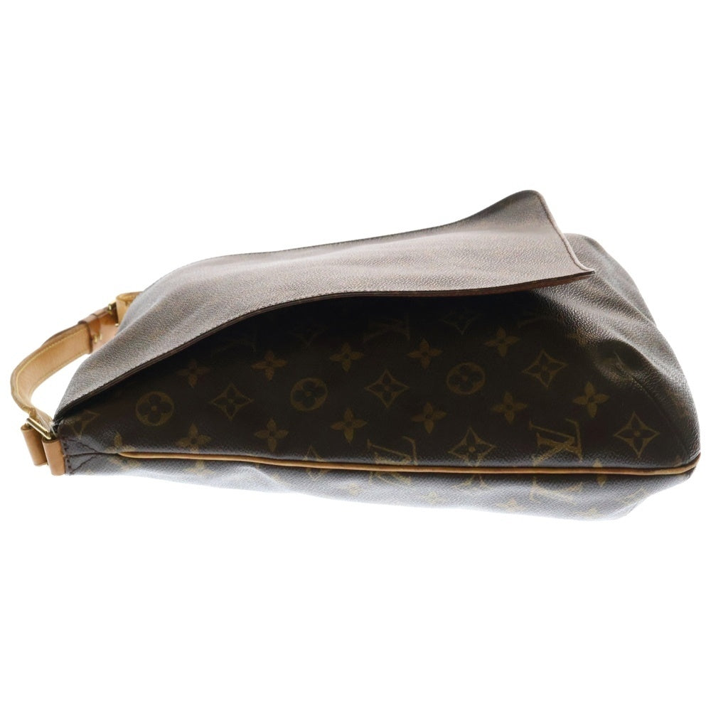 LOUIS VUITTON(ルイヴィトン) ミュゼット モノグラム PVCコーティングキャンバス ショルダーバッグ ブラウン レディース M51256 AS1000