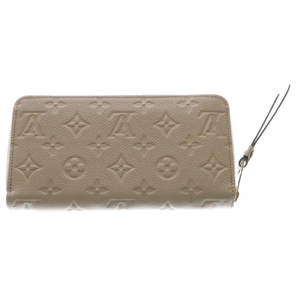 LOUIS VUITTON(ルイヴィトン) モノグラムアンプラント ジッピーウォレット トゥルトレール ロングウォレット 長財布 ゴールド金具 ベージュ レディース M69034 RFIDタグ