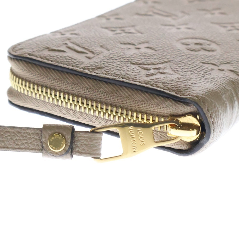 LOUIS VUITTON(ルイヴィトン) モノグラムアンプラント ジッピーウォレット トゥルトレール ロングウォレット 長財布 ゴールド金具 ベージュ レディース M69034 RFIDタグ