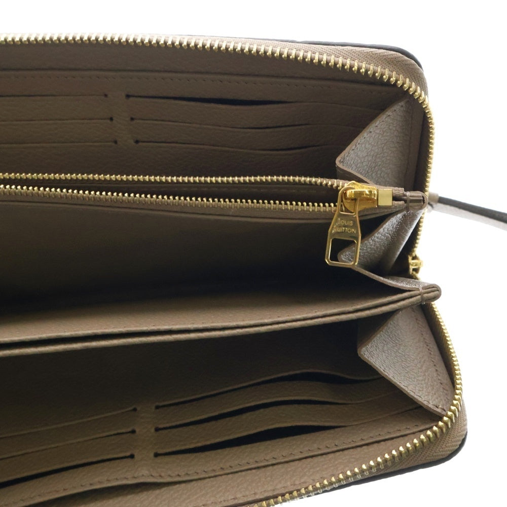 LOUIS VUITTON(ルイヴィトン) モノグラムアンプラント ジッピーウォレット トゥルトレール ロングウォレット 長財布 ゴールド金具 ベージュ レディース M69034 RFIDタグ