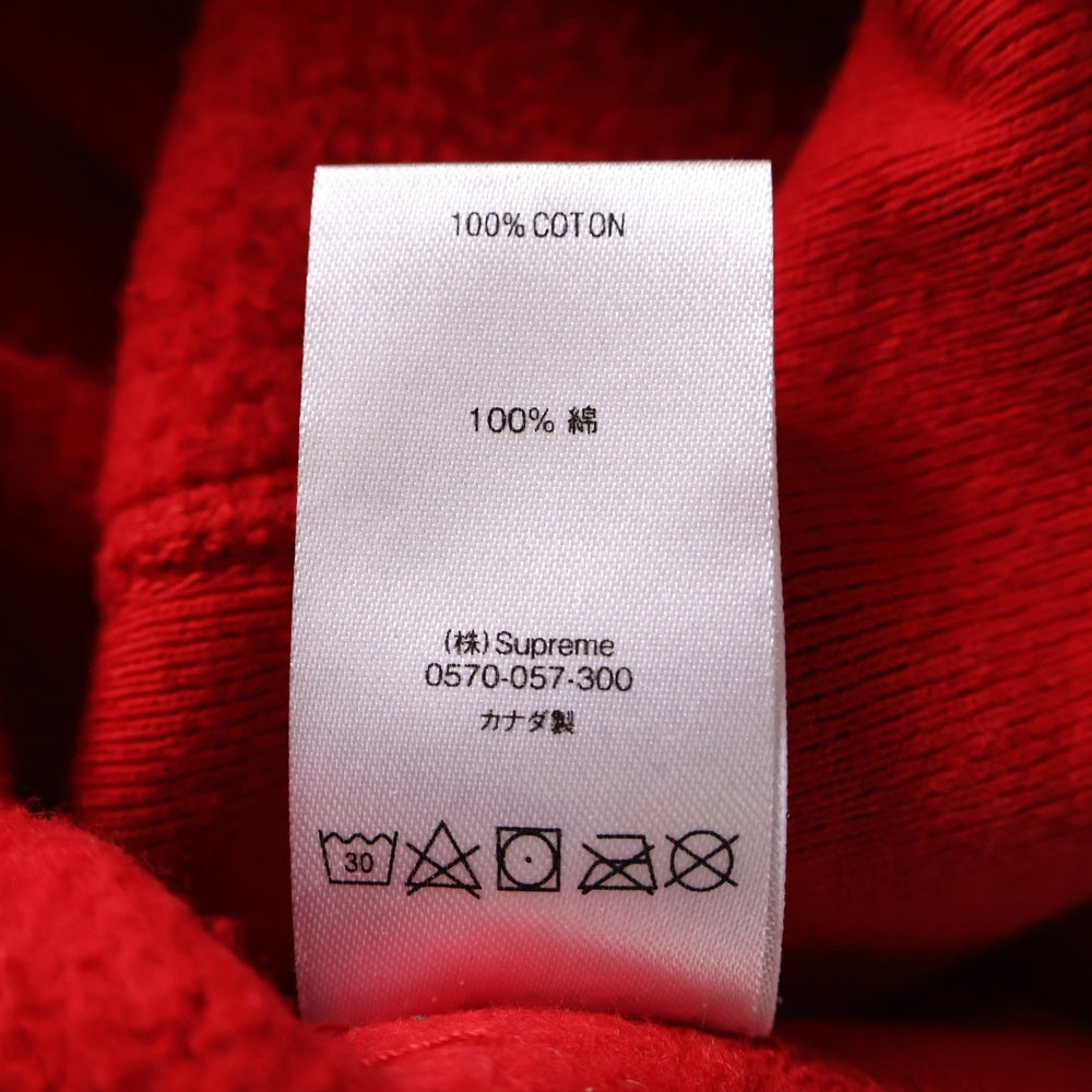 SUPREME(シュプリーム) 19AW Bandana Box Logo Hooded Sweatshirt バンダナ ボックスロゴ プルオーバースウェットパーカー フーディー レッド