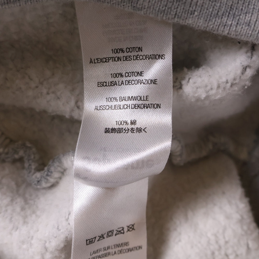 SUPREME(シュプリーム) 21AW Raised Embroidery Hooded Sweatshirt レイズド ロゴ刺繍 スウェット プルオーバーパーカー グレー
