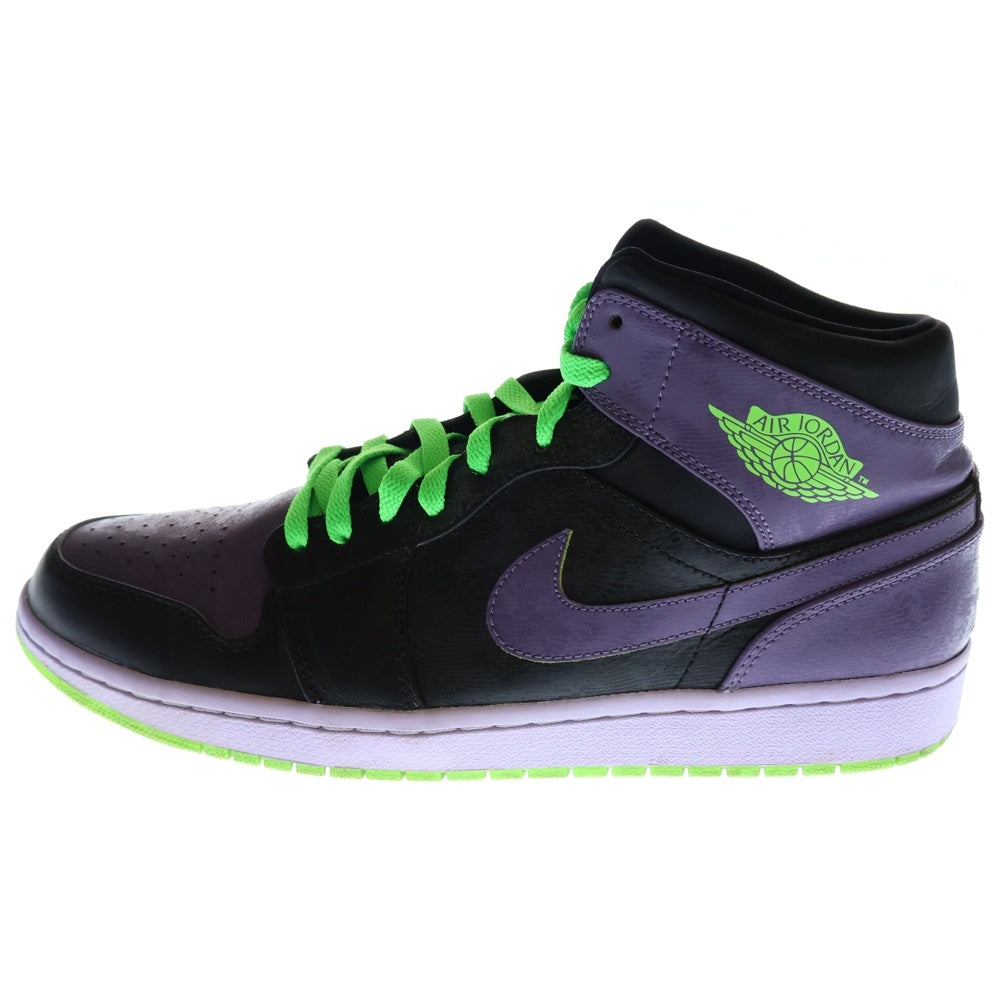 NIKE(ナイキ) AIR JORDAN 1 RETRO MID NIGHT VISION JOKER エアジョーダン1 レトロ ナイト ビジョン ジョーカー ミッドカットスニーカー US12/30cm 136065-021