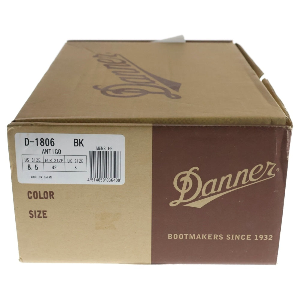 DANNER(ダナー) ANTIGO アンティゴ レザー チャッカブーツ ブラック D1806