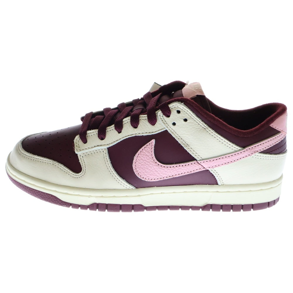 NIKE(ナイキ) DUNK LOW RETRO PRM VALENTINE'S DAY ダンク バレンタインデー ローカットスニーカー バーガンディ/ピンク US8.5/26.5cm DR9705-100
