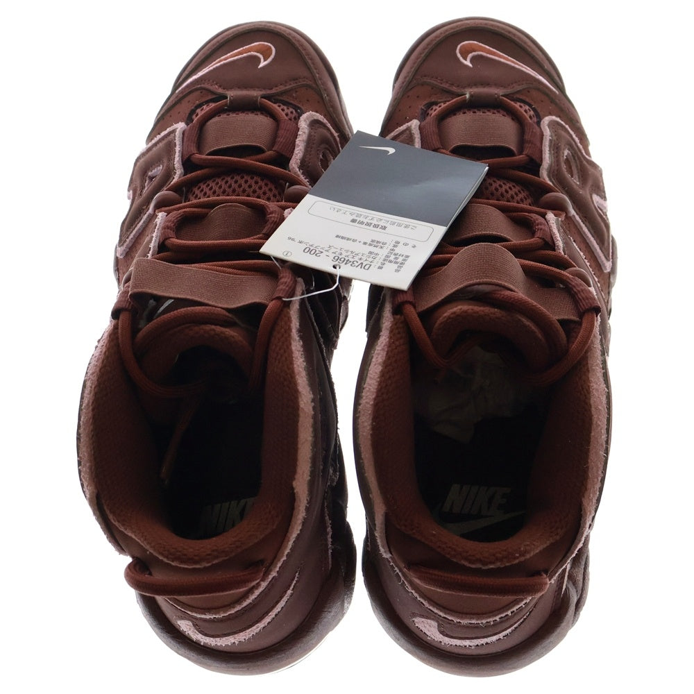 NIKE(ナイキ) AIR MORE UPTEMPO 96 エア モアアップテンポ ハイカットスニーカー ピンク/ブラウン US8.5/26.5cm DV3466-200