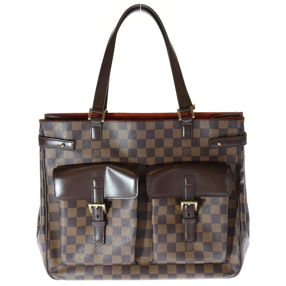 LOUIS VUITTON(ルイヴィトン) ユゼス トートバッグ バッグ PVCコーティングキャンバス レザー ダミエ ブラウン N51128 MB0033