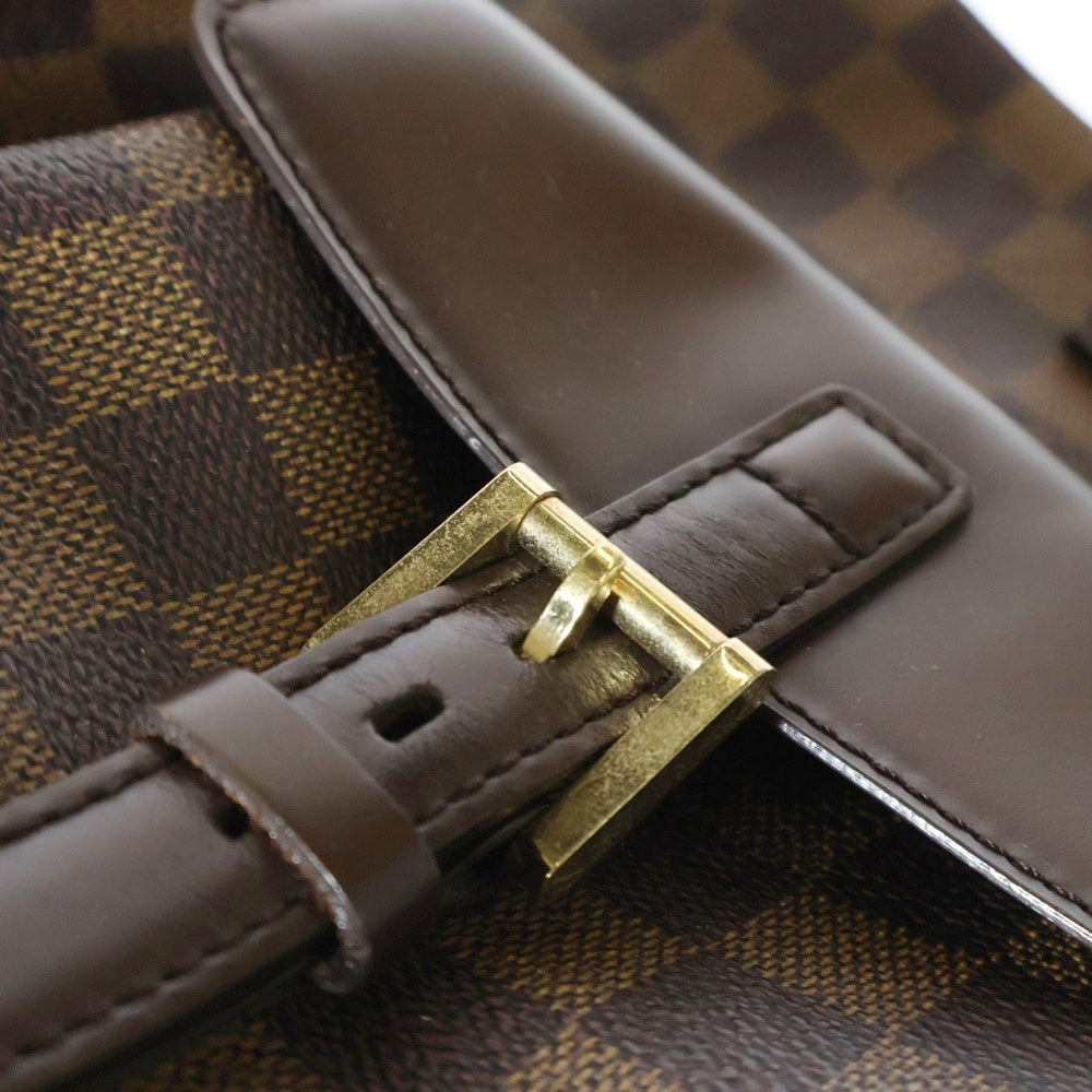 LOUIS VUITTON(ルイヴィトン) ユゼス トートバッグ バッグ PVCコーティングキャンバス レザー ダミエ ブラウン N51128 MB0033