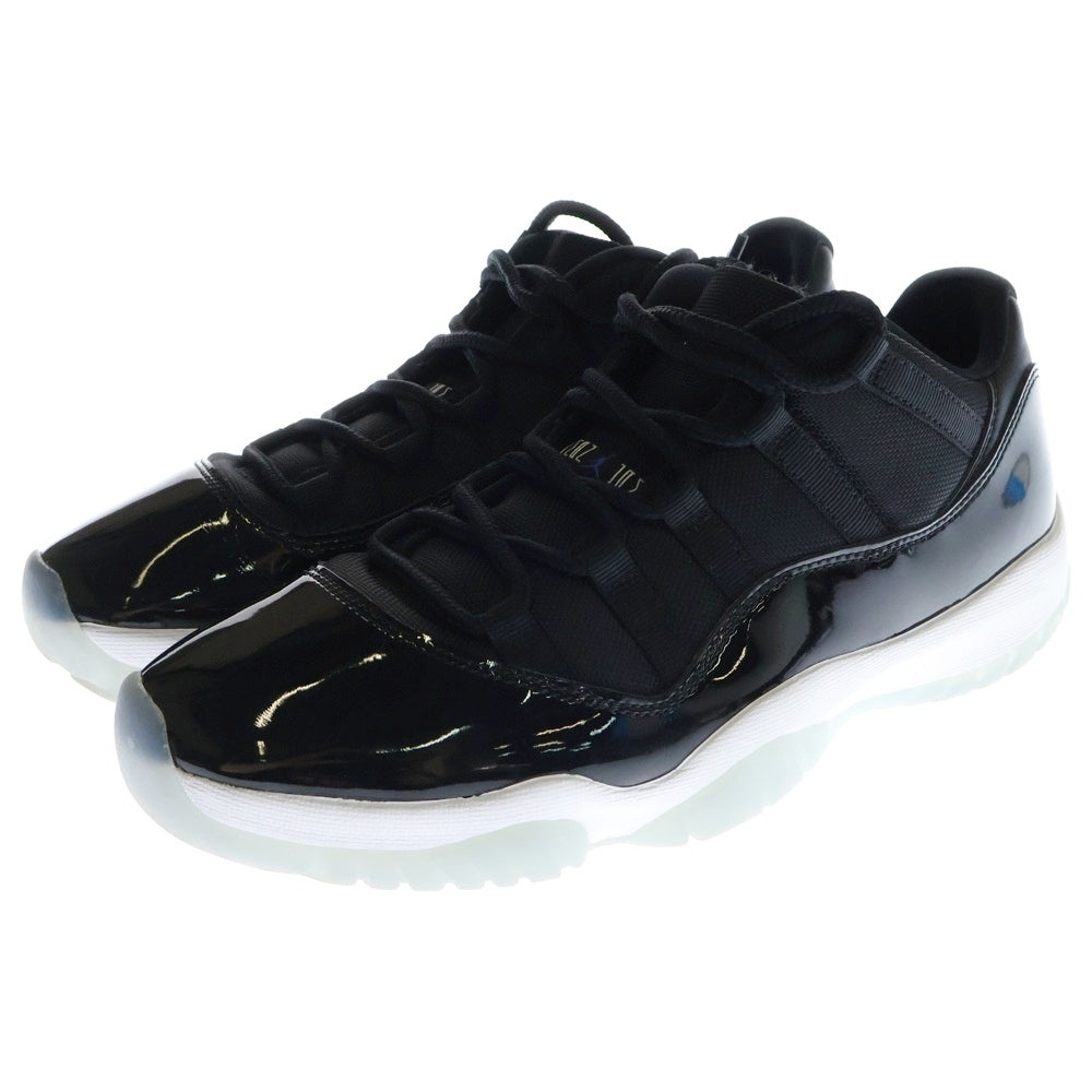 NIKE(ナイキ) AIR JORDAN11 RETRO LOW SPACE JAM エアジョーダン11 レトロ スペースジャム ローカットスニーカー ブラック US9.5/27.5cm FV5104-004
