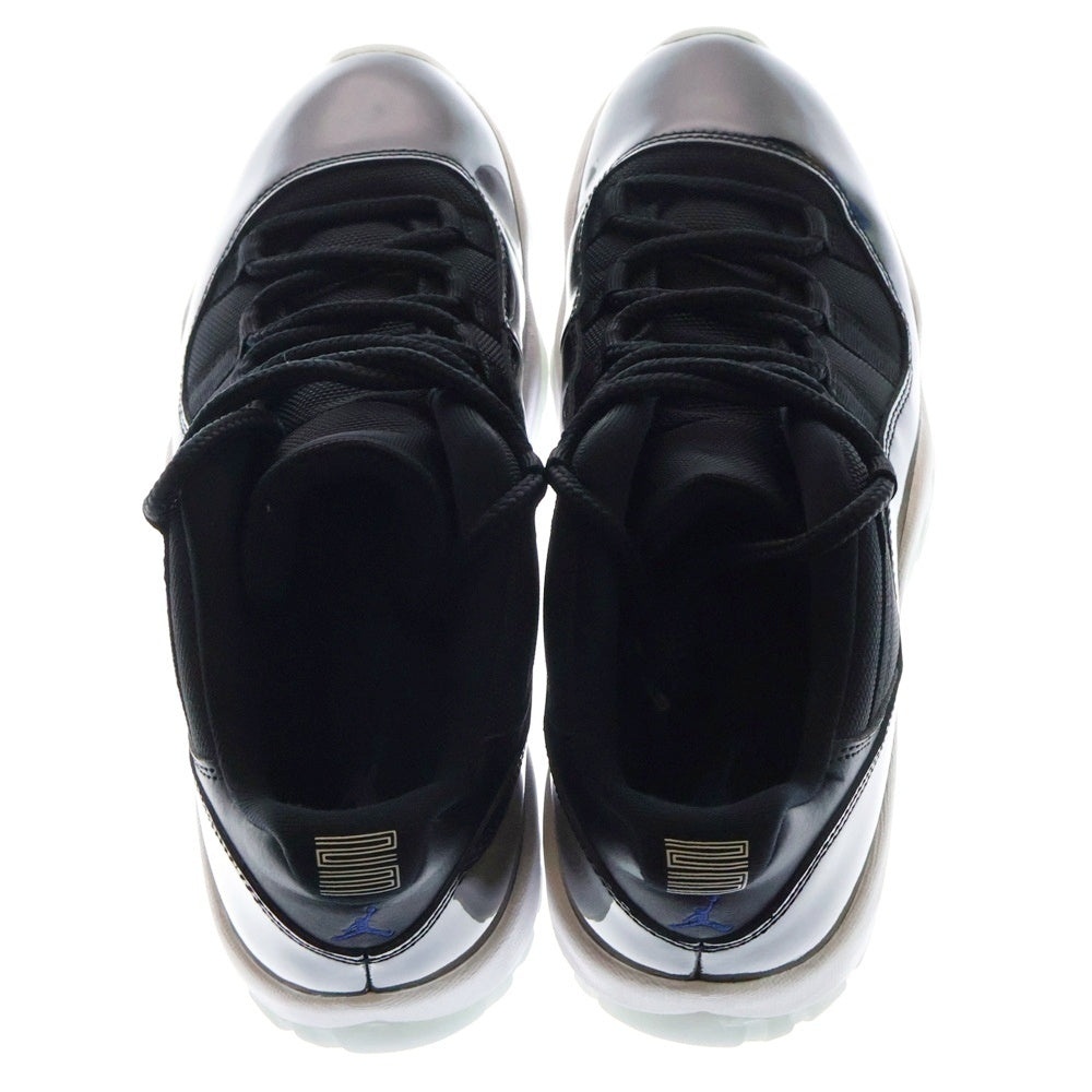 NIKE(ナイキ) AIR JORDAN11 RETRO LOW SPACE JAM エアジョーダン11 レトロ スペースジャム ローカットスニーカー ブラック US9.5/27.5cm FV5104-004