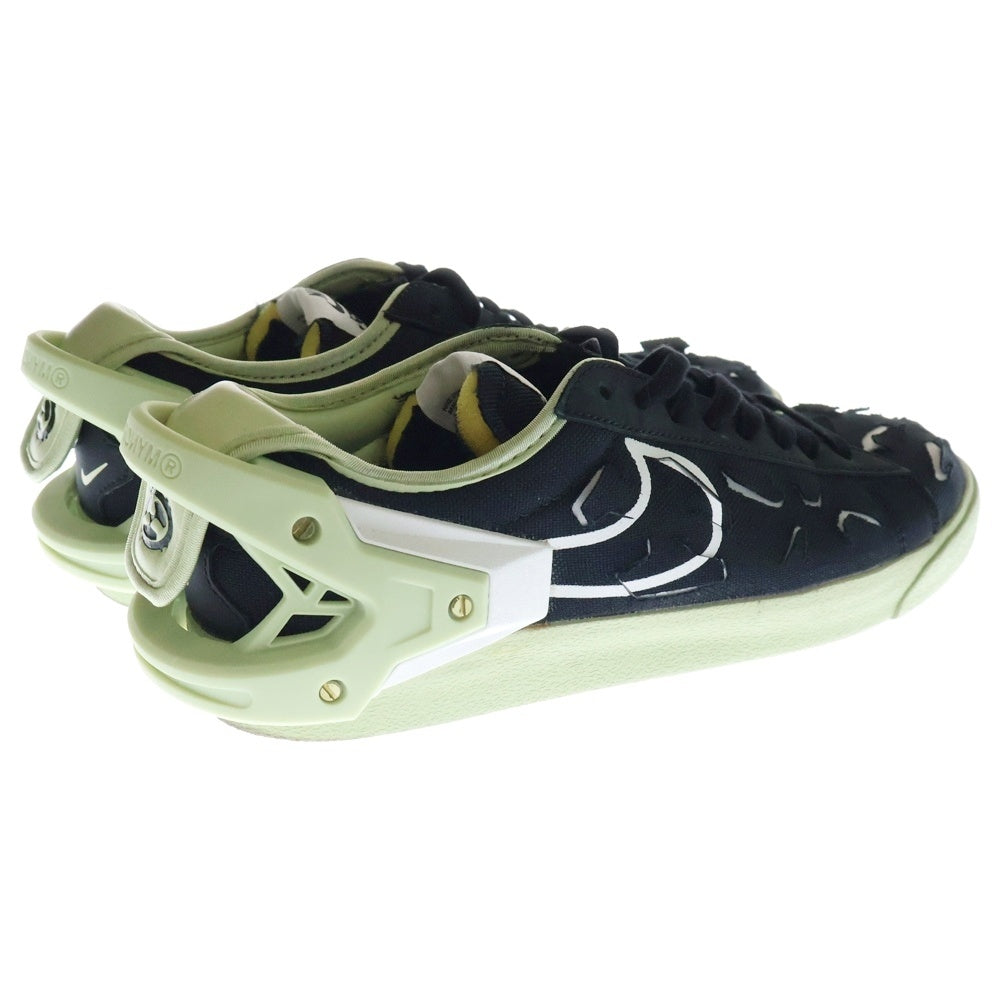 NIKE(ナイキ) ×ACRONYM BLAZER LOW ACRNM アクロニウム ブレーザー ローカットスニーカー ブラック US9.5/27.5cm DO9373-001