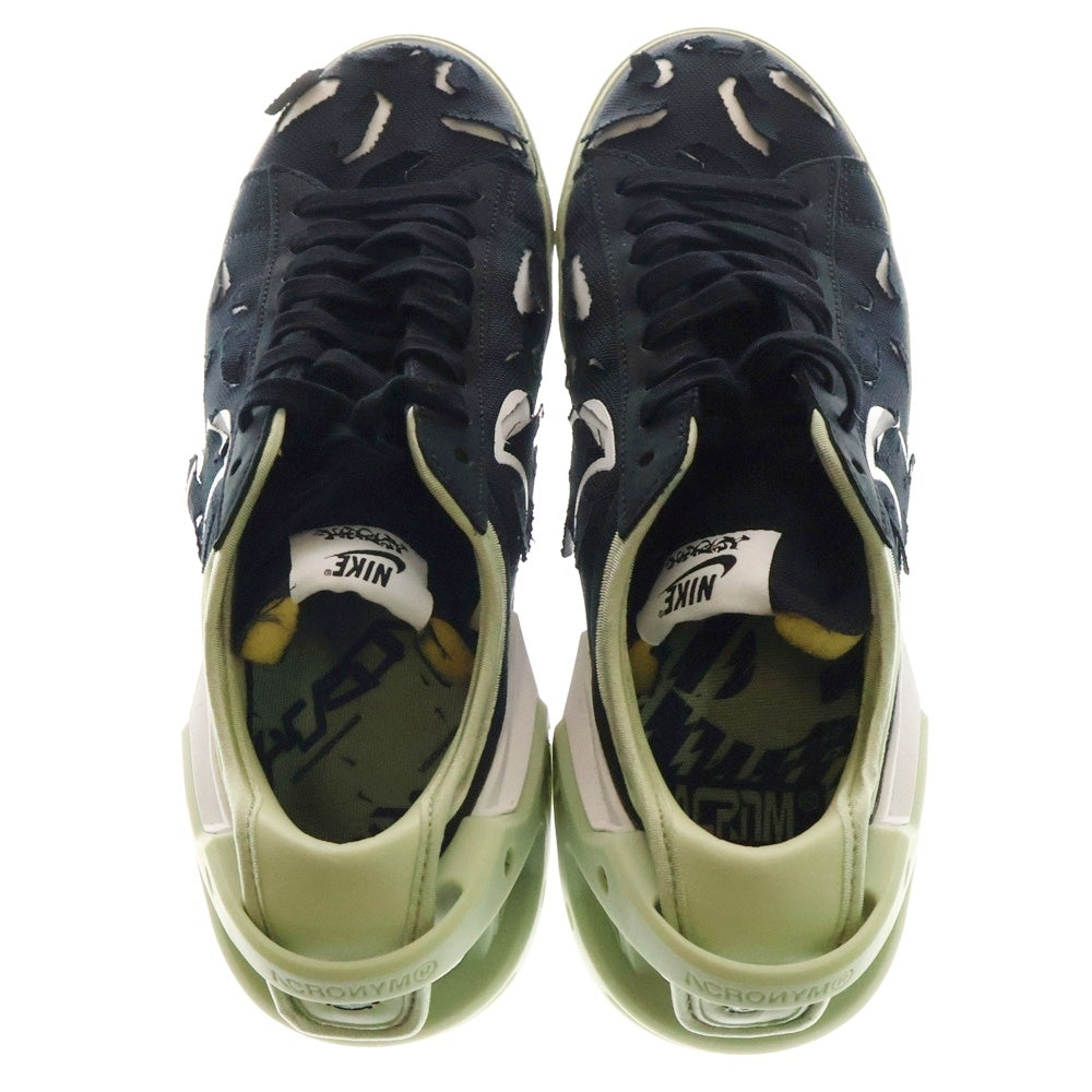NIKE(ナイキ) ×ACRONYM BLAZER LOW ACRNM アクロニウム ブレーザー ローカットスニーカー ブラック US9.5/27.5cm DO9373-001