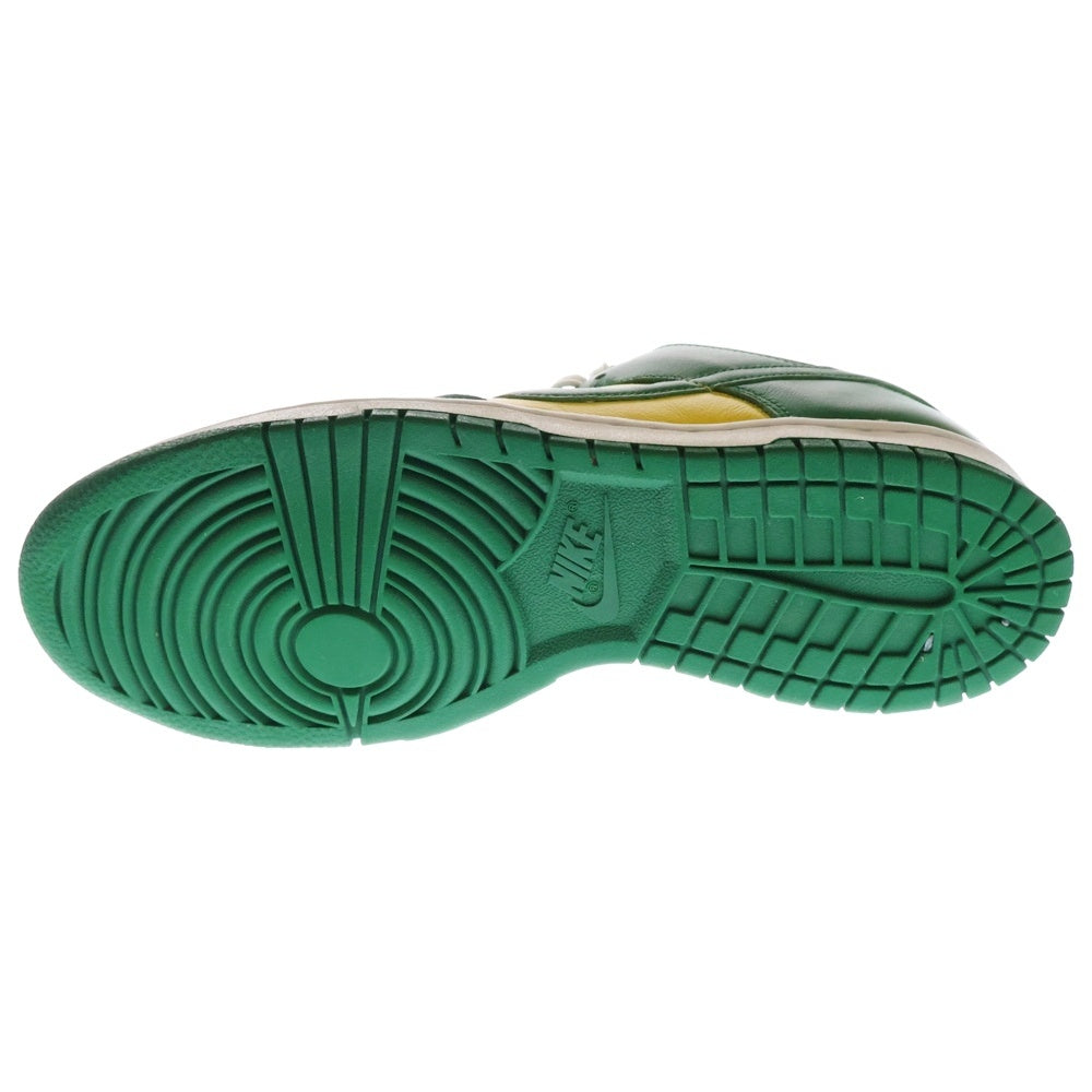 NIKE(ナイキ) DUNK LOW SP BRAZIL ダンク ブラジル ローカットスニーカー イエロー/グリーン US9.5/27.5cm CU1727-700