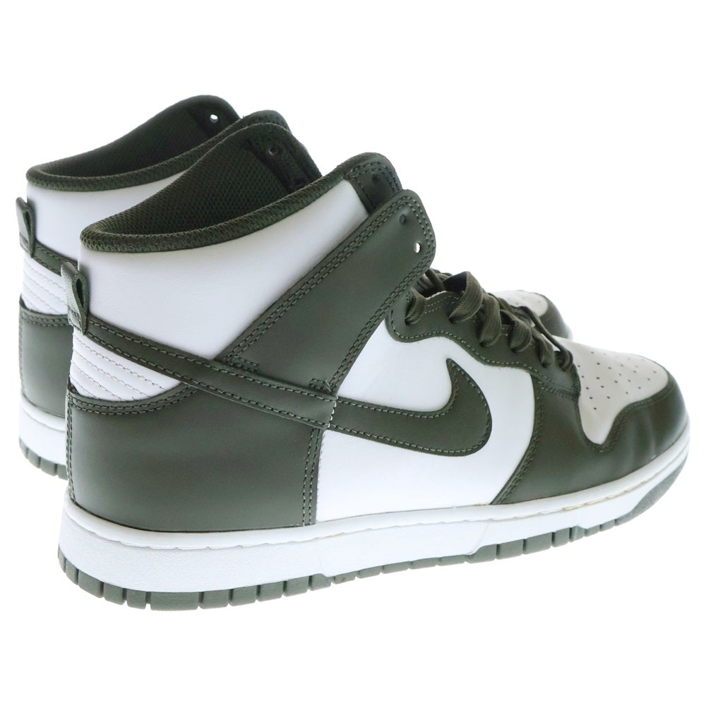 NIKE(ナイキ) DUNK HIGH RETRO ダンク ハイカットスニーカー カーキ/ホワイト US9.5/27.5cm DD1399-107