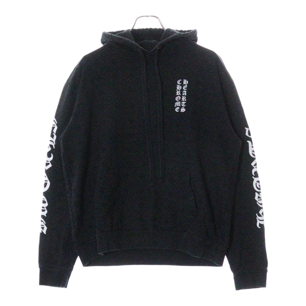 CHROME HEARTS(クロムハーツ) SWTSHRT PLVR CHプラス総柄 スウェットプルオーバーパーカー ブラック