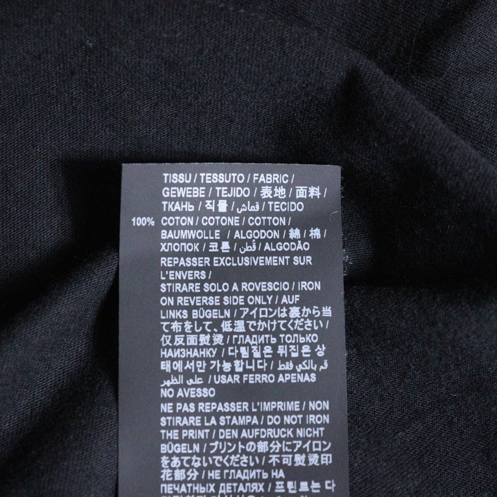 SAINT LAURENT PARIS(サンローランパリ) 21SS SUNSET BEACH T-SHIRT サンセットビーチプリント クルーネック 半袖Tシャツ カットソー ブラック 652565 Y36AD