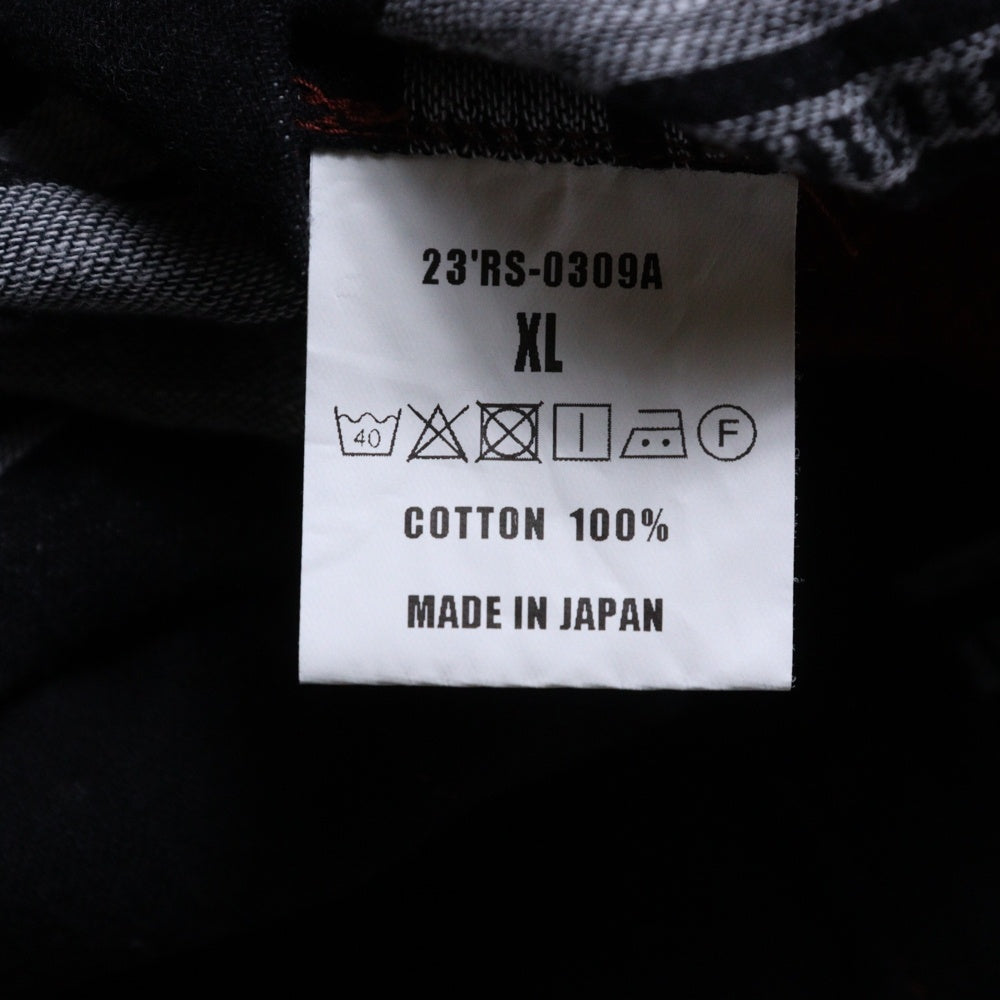 RATS(ラッツ) 23SS NATIVE JAQUARD SHIRT ネイティブジャガードシャツ レッド 23' RS-0309A
