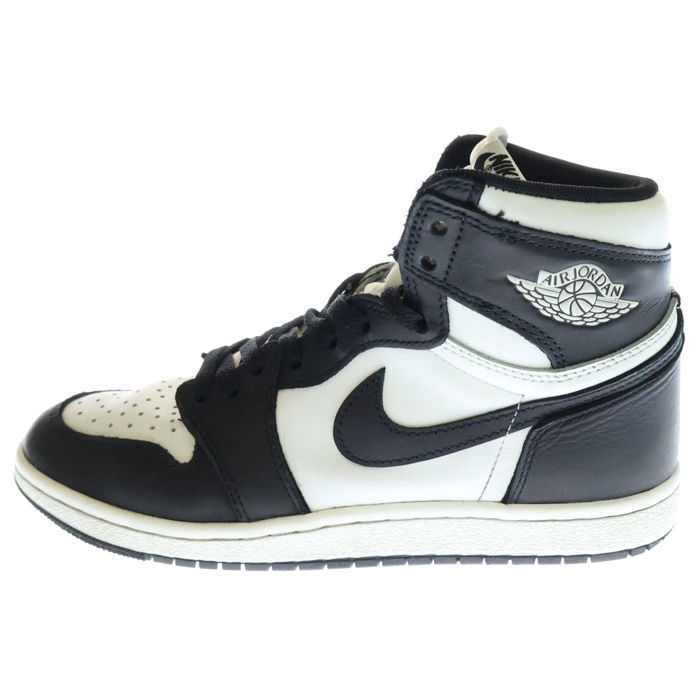 NIKE(ナイキ) AIR JORDAN 1 HIGH 85 BLACK/SUMMIT WHITE エアジョーダン ブラック/サミットホワイト ハイカットスニーカー US7.5/25.5cm BQ4422-001