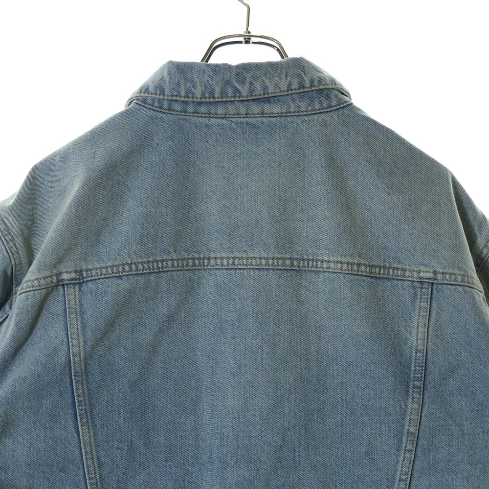 LOUIS VUITTON(ルイヴィトン) 25SS ウォッシュ加工 パールボタンデニムジャケット インディゴ RM251MQ PCP HSA45W