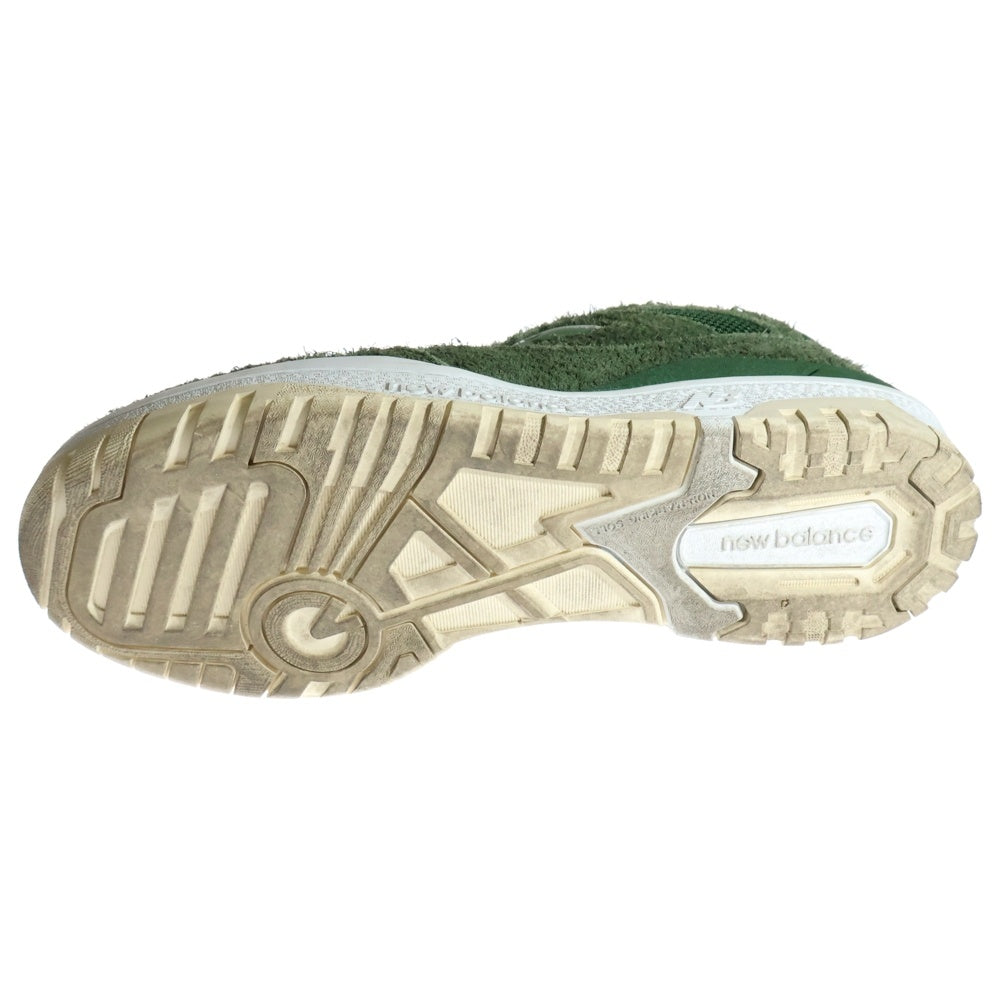 New Balance(ニューバランス) BB550PHB スウェードレザー ローカットスニーカー グリーン US9/27cm